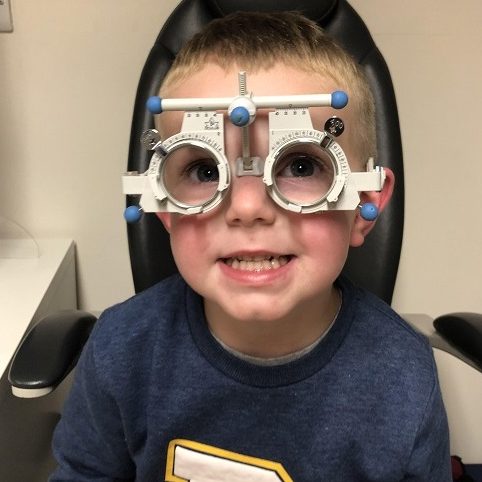 Children under the age of 16 are eligible for an NHS sight test in the UK